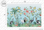 Birds of Paradise Wallpaper Mural