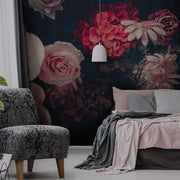 Bedroom - Classical Bouquet Wallpaper Mural for bedroom