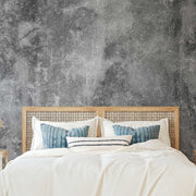 Bedroom - Dark Concrete Wallpaper Mural in bedroom