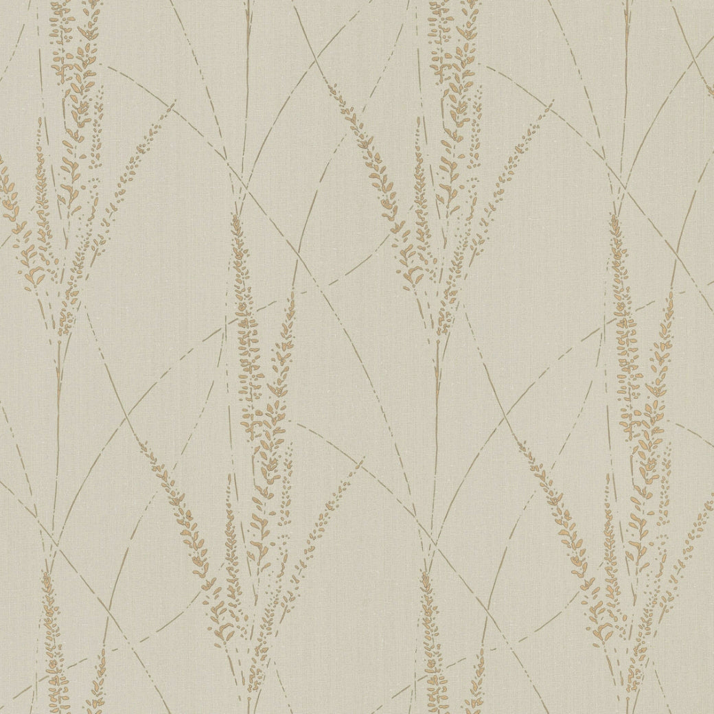 Graceful Willow Stone Wallpaper by York Wallcoverings (60 SqFt) features a soft, natural, and elegant botanical design with subtle repeating patterns for a timeless look.