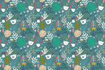 Hidden Garden Wallpaper Mural pattern
