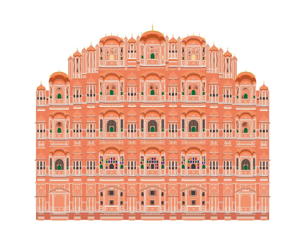 Indian Palace Wallpaper Mural