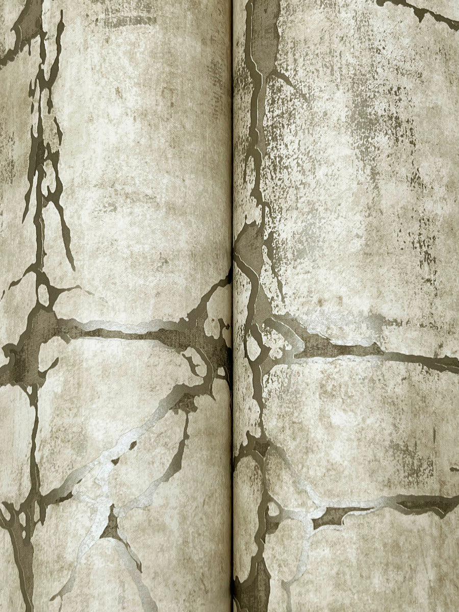 Mojave Taupe Wallpaper (60 SqFt)