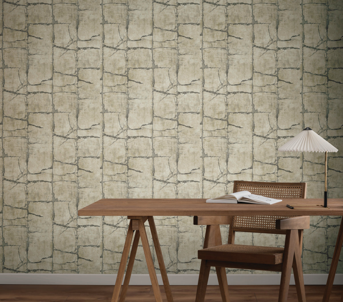Mojave Taupe Wallpaper (60 SqFt)