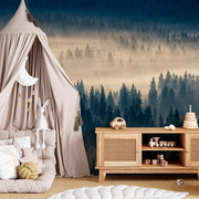 Kids Room - Mysterious Forest Wallpaper Mural in kid's room