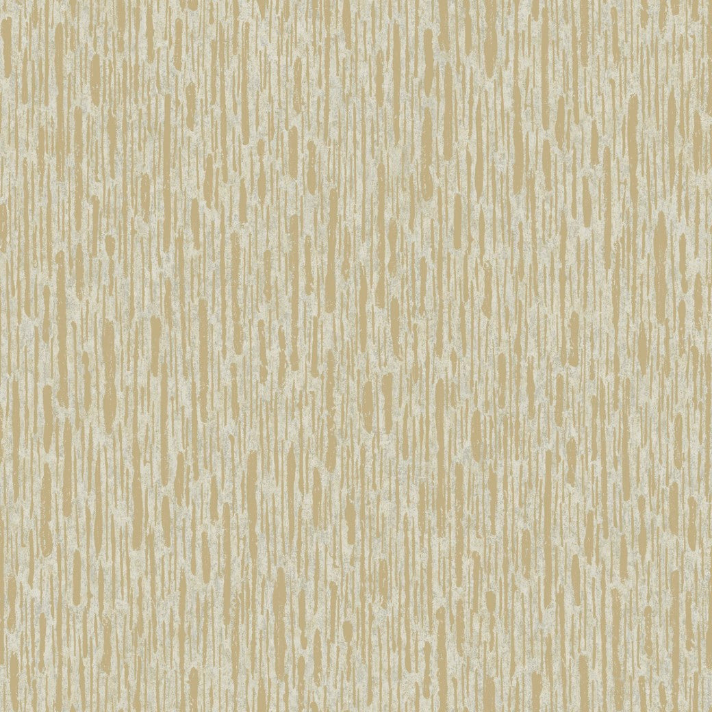 The Neutral & Silver Nazca Wallpaper by York Wallcoverings features a textured pattern with vertical brush-like strokes in shades of beige and cream, creating an abstract design perfect for modern interiors. It offers a subtle appearance reminiscent of natural surfaces.
