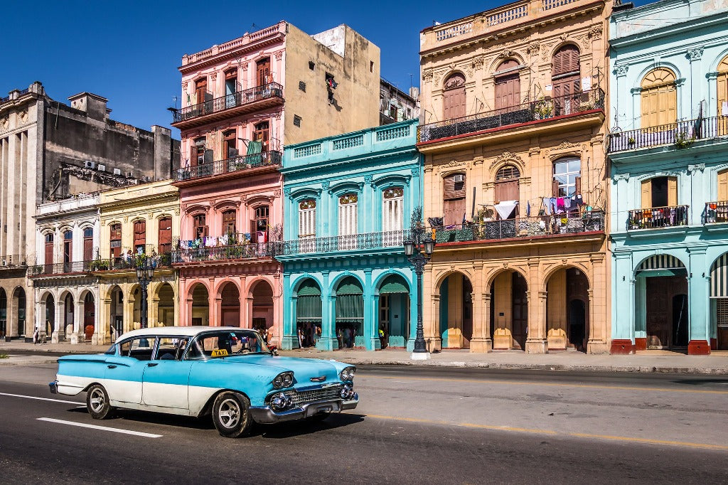 Old Havana Drive Wallpaper Mural European landscape
