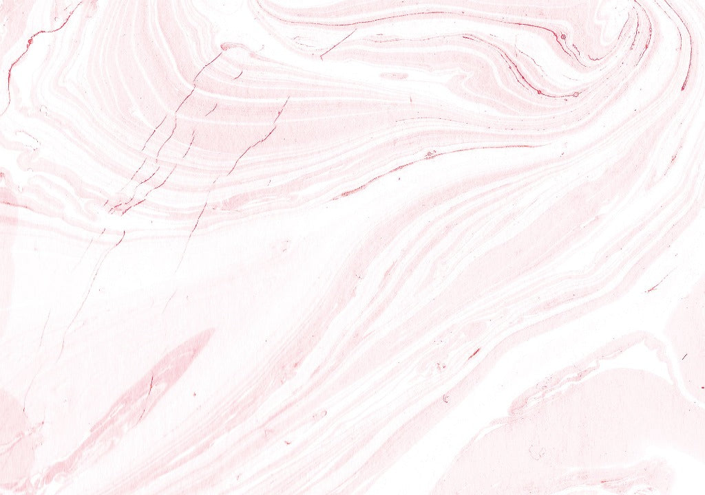 Abstract Decor2Go Pink Marble Wallpaper Mural with swirling patterns and soft, wave-like lines depicted on a smooth surface.