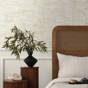 Pop The Cork White Wallpaper (60 SqFt)