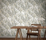 Swaying Palms Neutral Wallpaper (60 SqFt)