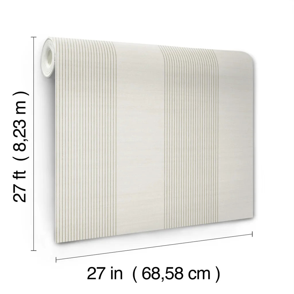 Archer Stripe wallpaper roll dimensions and specifications - 4211-83526