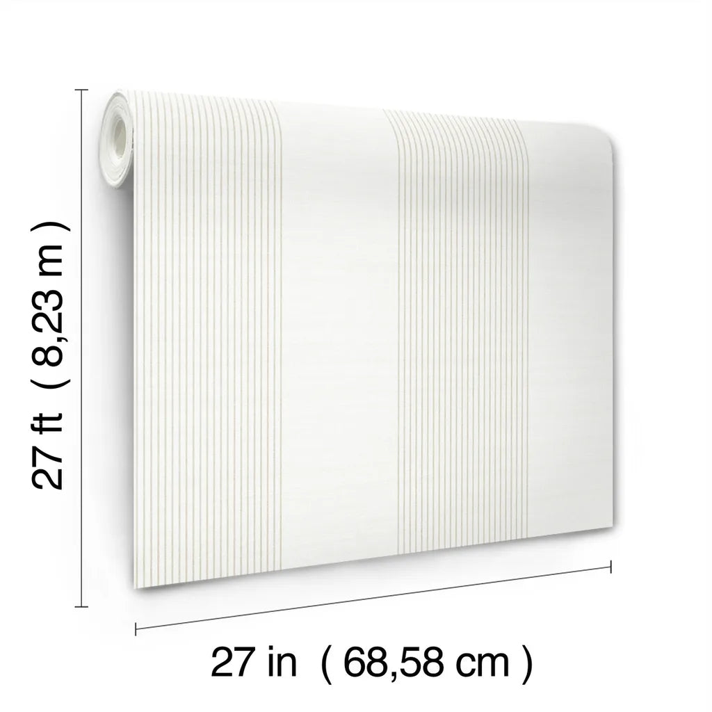 Archer Stripe wallpaper roll dimensions and specifications - 4211-83529
