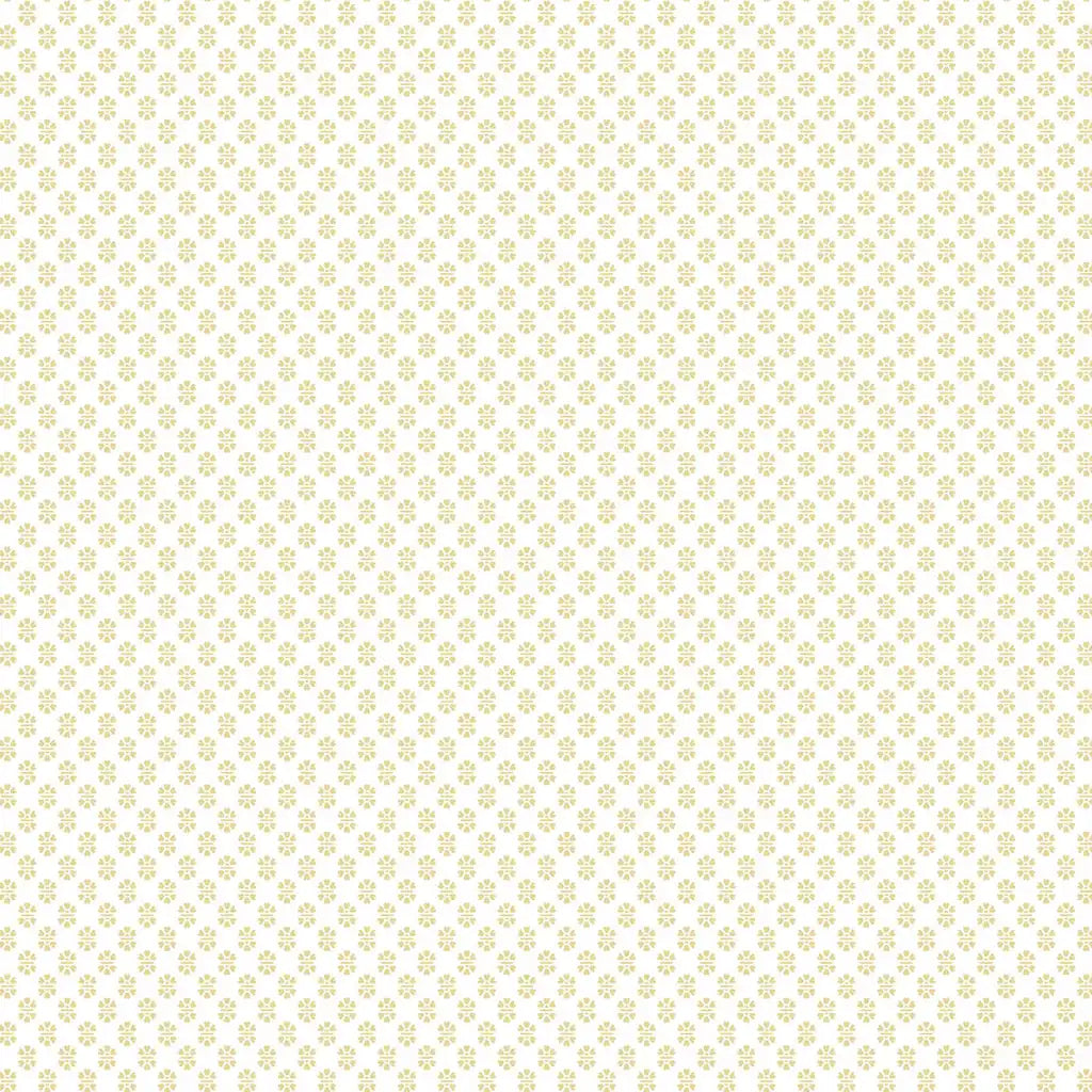 Brioni cream and yellow wallpaper pattern swatch by York Wallcoverings, SKU VP1392.
