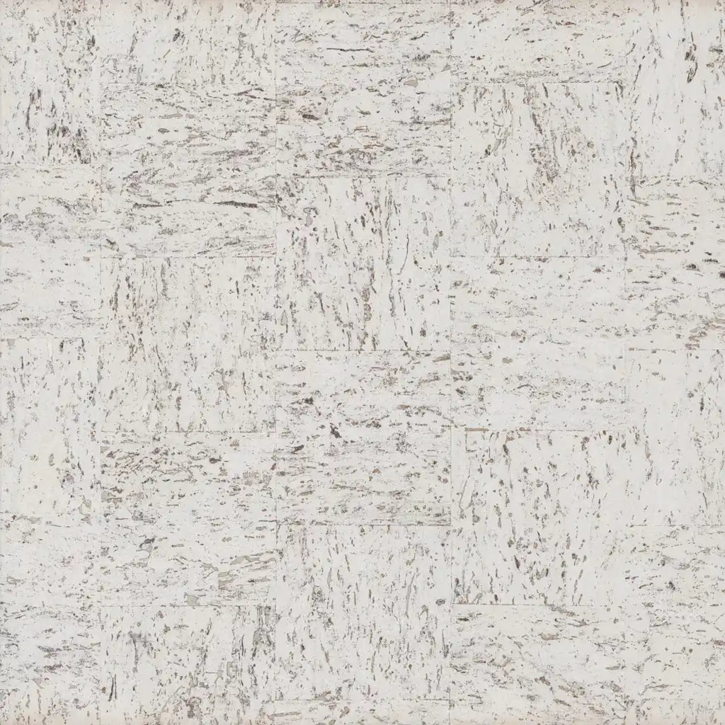 Warm White Caldera Cork wallpaper pattern swatch by York Wallcoverings, SKU GRL89190.