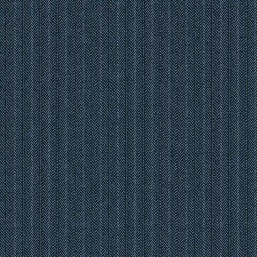 Navy Blue Elkan Stripe wallpaper pattern swatch by York Wallcoverings (SKU 4211-83538).