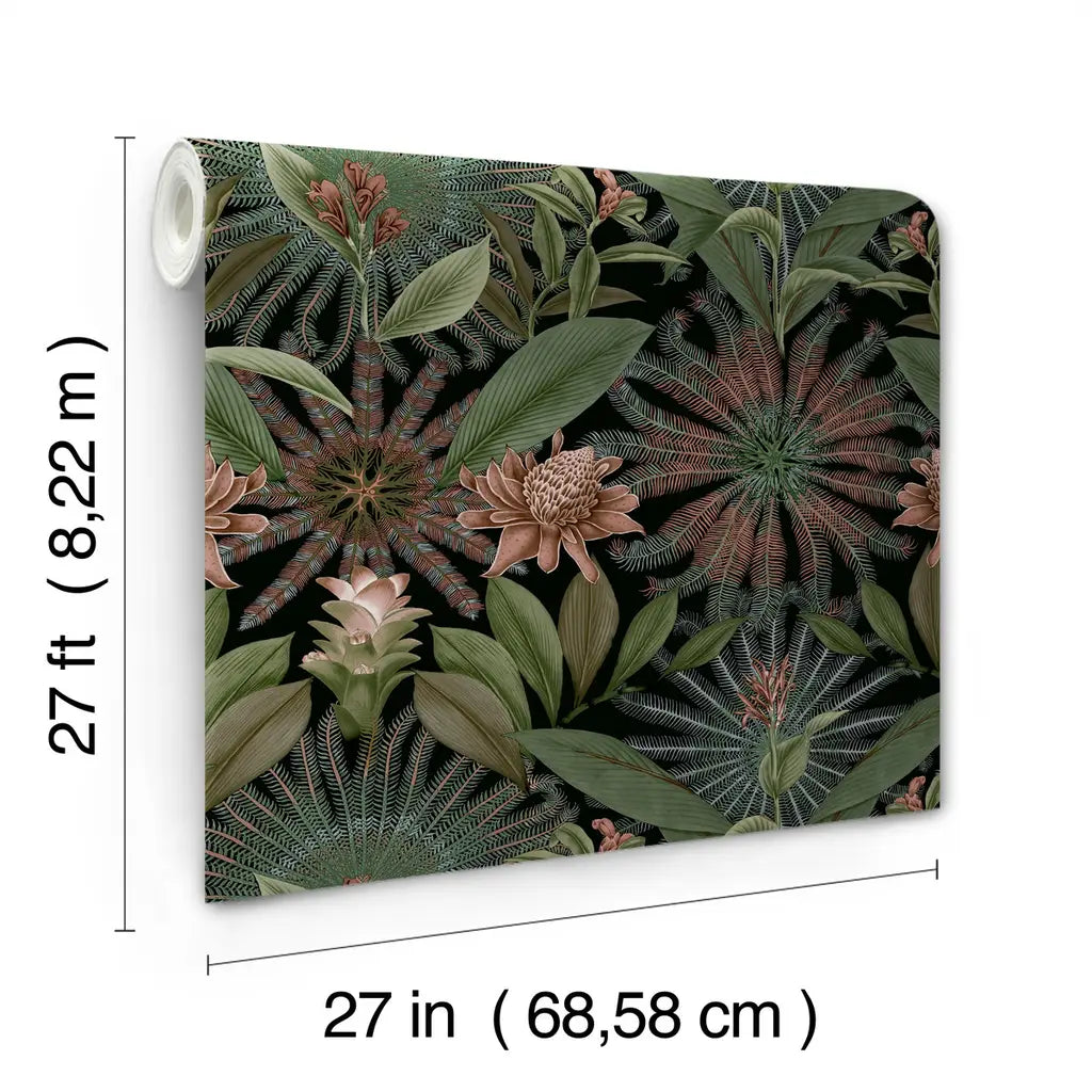 Enchanted Garden wallpaper roll dimensions and specifications — VR1530