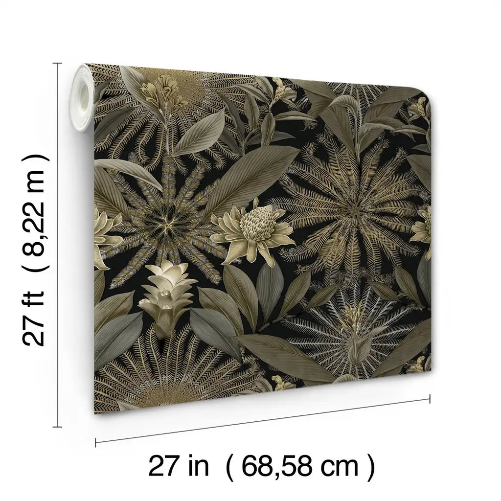 Enchanted Garden wallpaper roll dimensions and specifications — VR1531