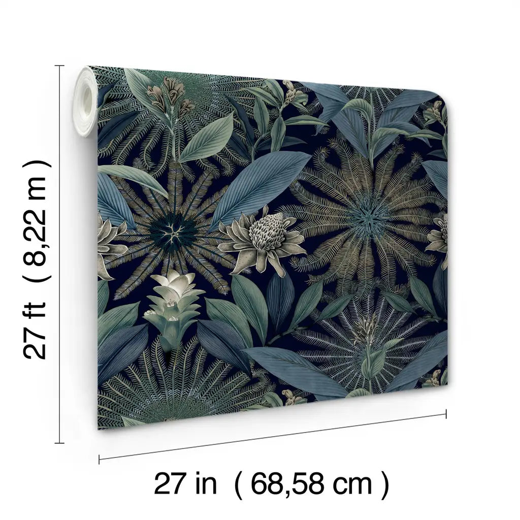 Enchanted Garden wallpaper roll dimensions and specifications — VR1532