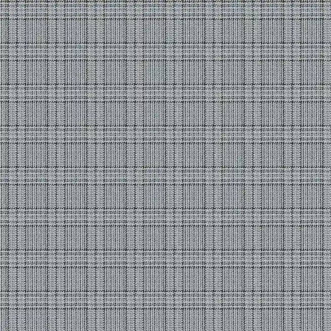Grey Blue Harrington Plaid wallpaper pattern swatch by York Wallcoverings.