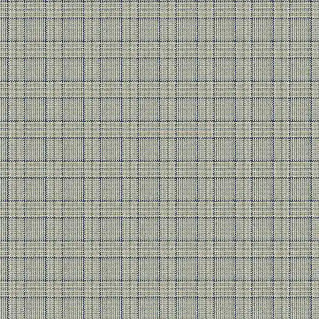 Harrington Plaid wallpaper pattern swatch in Sage Navy by York Wallcoverings, SKU 4211-83556.