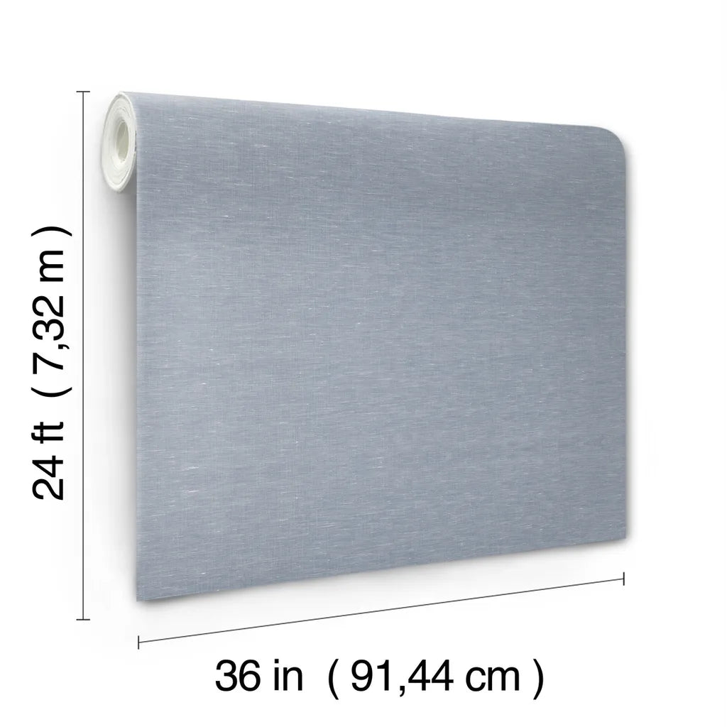 Hempfield Weave wallpaper roll dimensions and specifications — LL4351