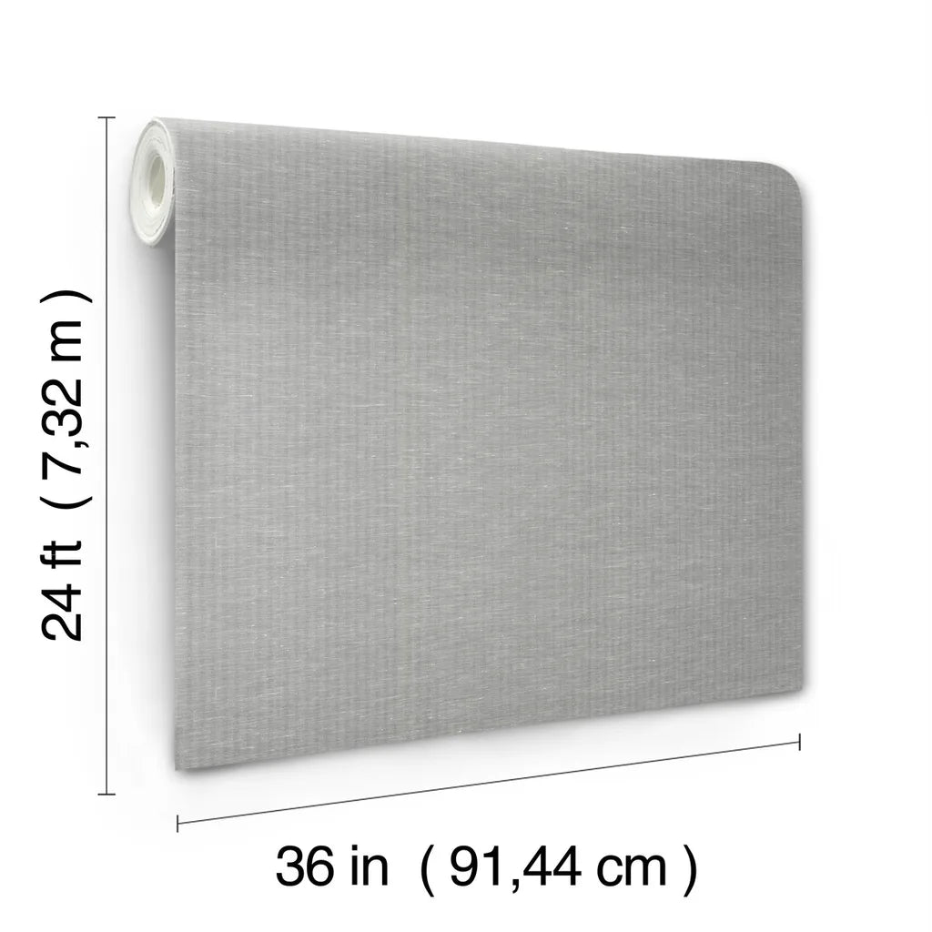 Hempfield Weave wallpaper roll dimensions and specifications — LL4353