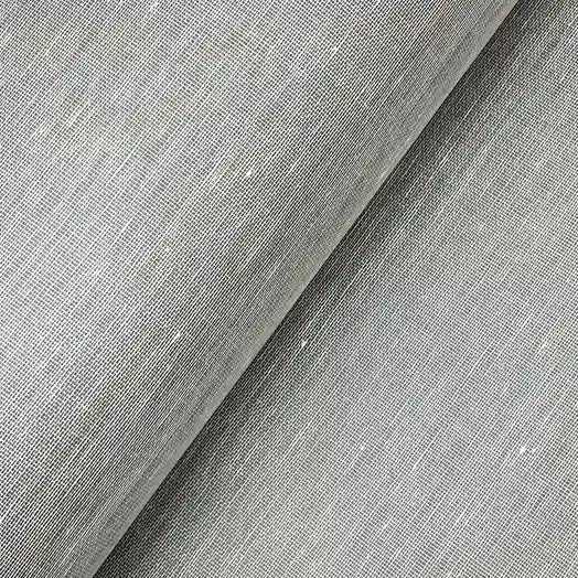 Close-up texture detail of Dark Grey Hempfield Weave wallpaper by York Wallcoverings, showcasing its intricate woven pattern.