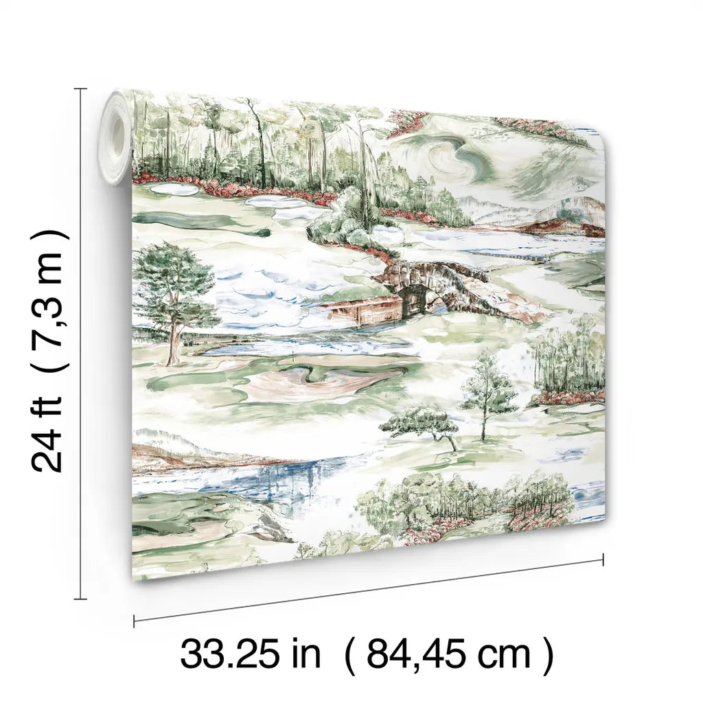 Hole In One wallpaper roll dimensions and specifications - 4211-83552