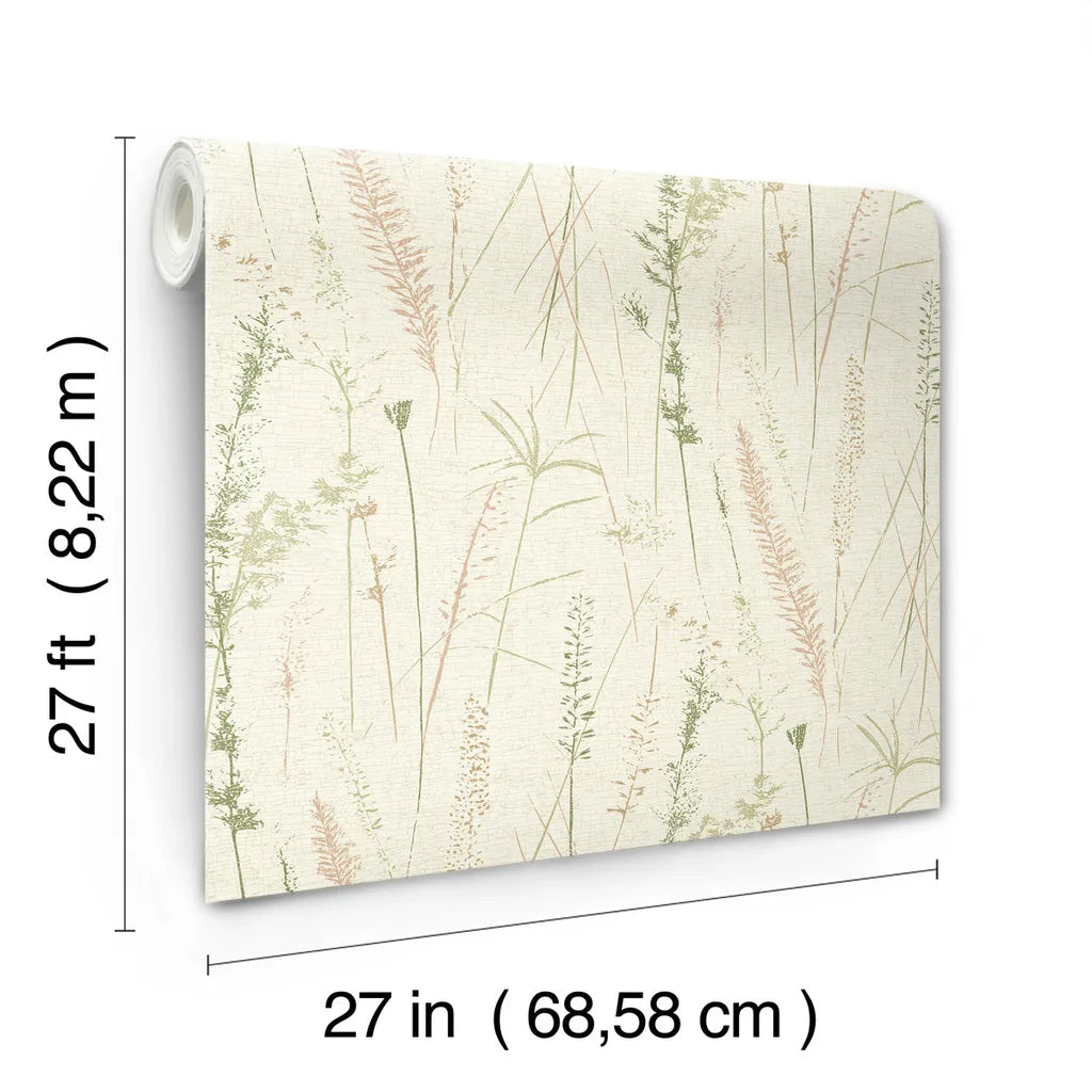 Meadow Splendor wallpaper roll dimensions and specifications — LL3238
