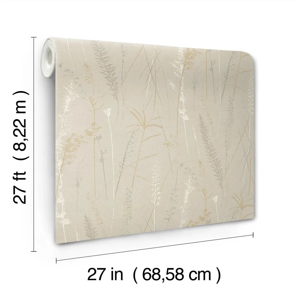 Meadow Splendor wallpaper roll dimensions and specifications — LL3239