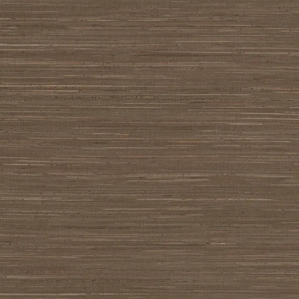 Multicolored Hemp wallpaper pattern swatch in brown and tan by York Wallcoverings, SKU GRL88376.