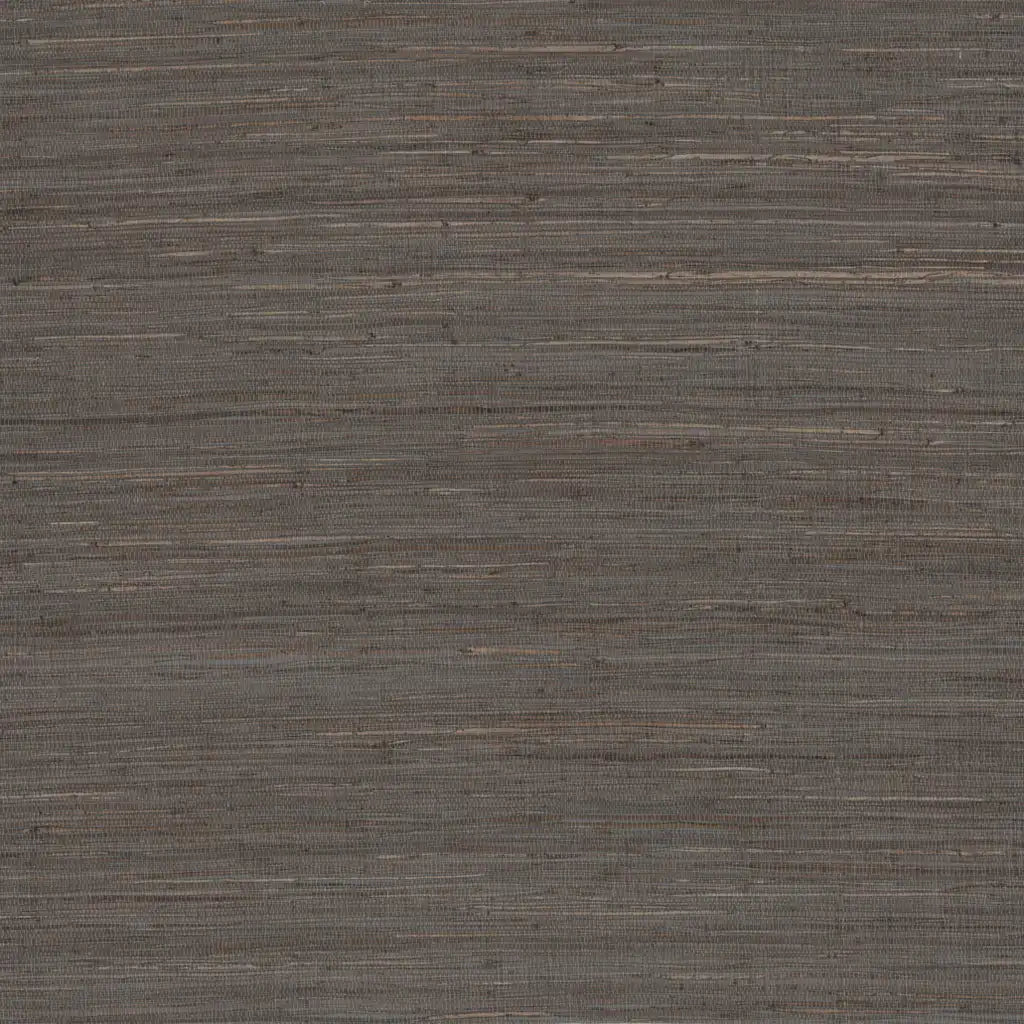 Multicolored Hemp wallpaper pattern swatch by York Wallcoverings (SKU GRL88377) featuring interwoven brown and grey fibers.