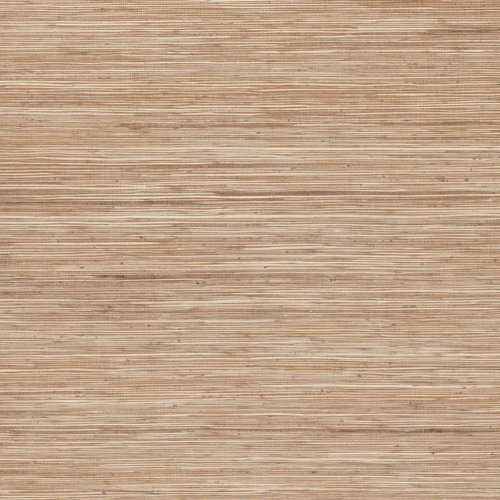 Multicolored Hemp wallpaper pattern swatch in Natural Tan by York Wallcoverings, SKU GRL88468.