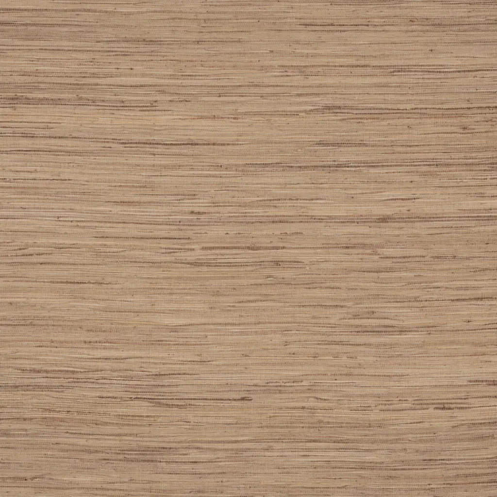 Multicolored Hemp wallpaper pattern swatch by York Wallcoverings, featuring a natural hemp texture with interwoven colorful threads.