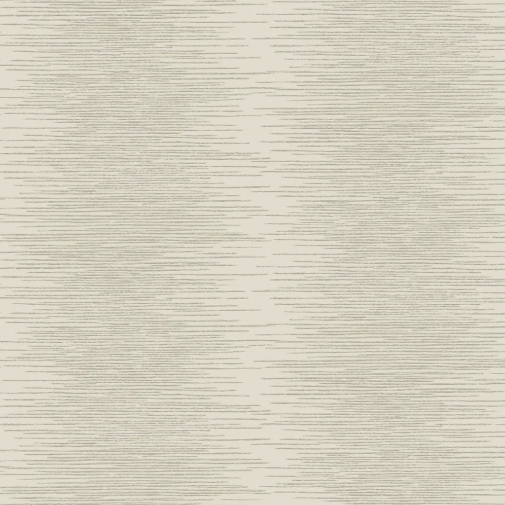 Operetta wallpaper pattern swatch in Warm Ivory by York Wallcoverings, SKU VR1504.