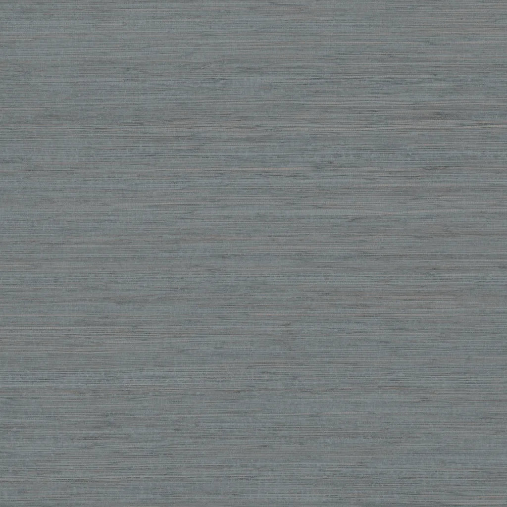 Dusty Teal 'Painted Hemp' wallpaper pattern swatch by York Wallcoverings (SKU GRL86130).