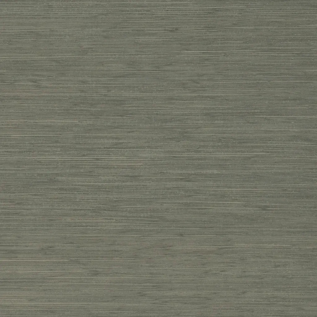 Olive Green Painted Hemp wallpaper pattern swatch by York Wallcoverings (SKU GRL86131).
