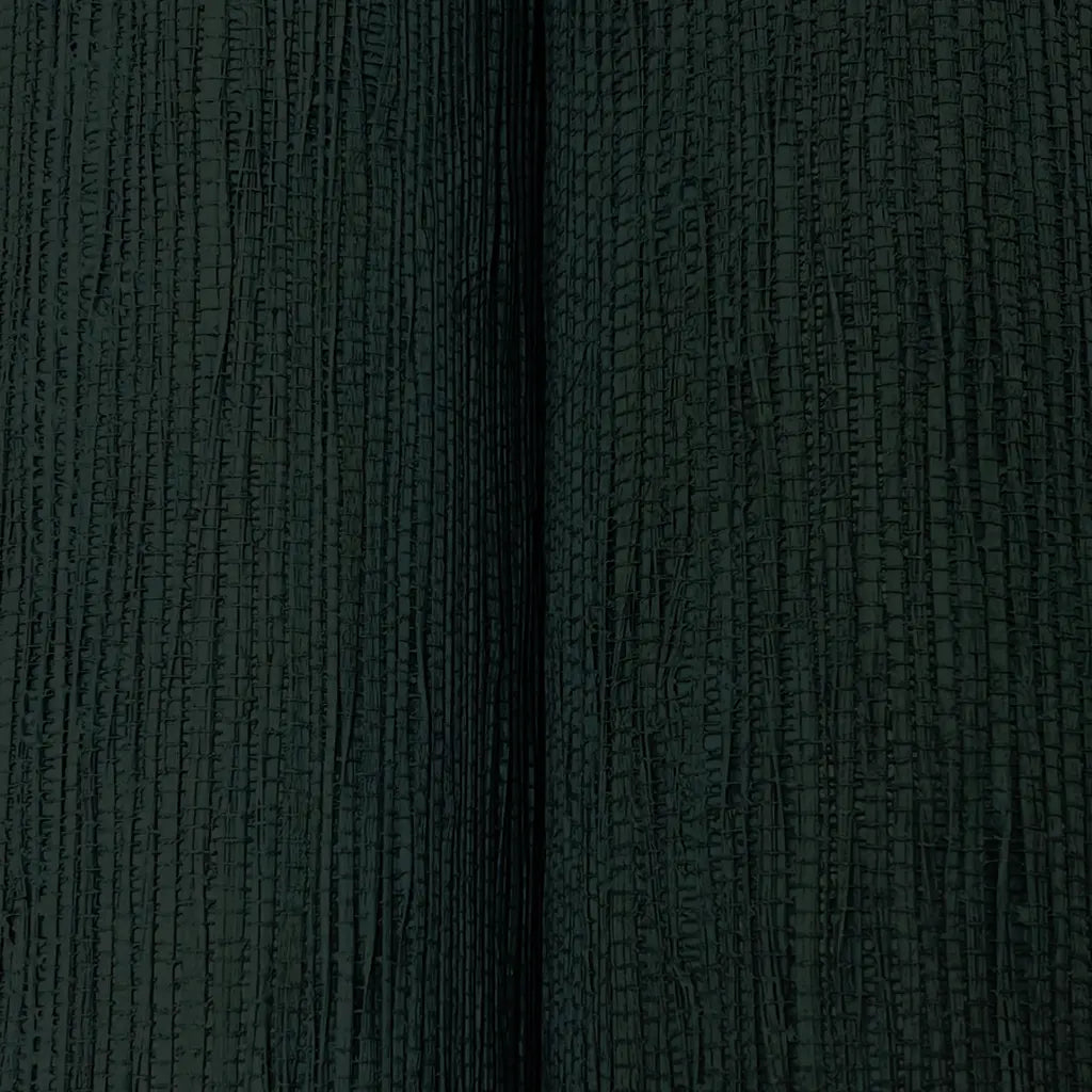 Close-up texture of York Wallcoverings' Charcoal Painted Hemp wallpaper, highlighting its natural woven detail.