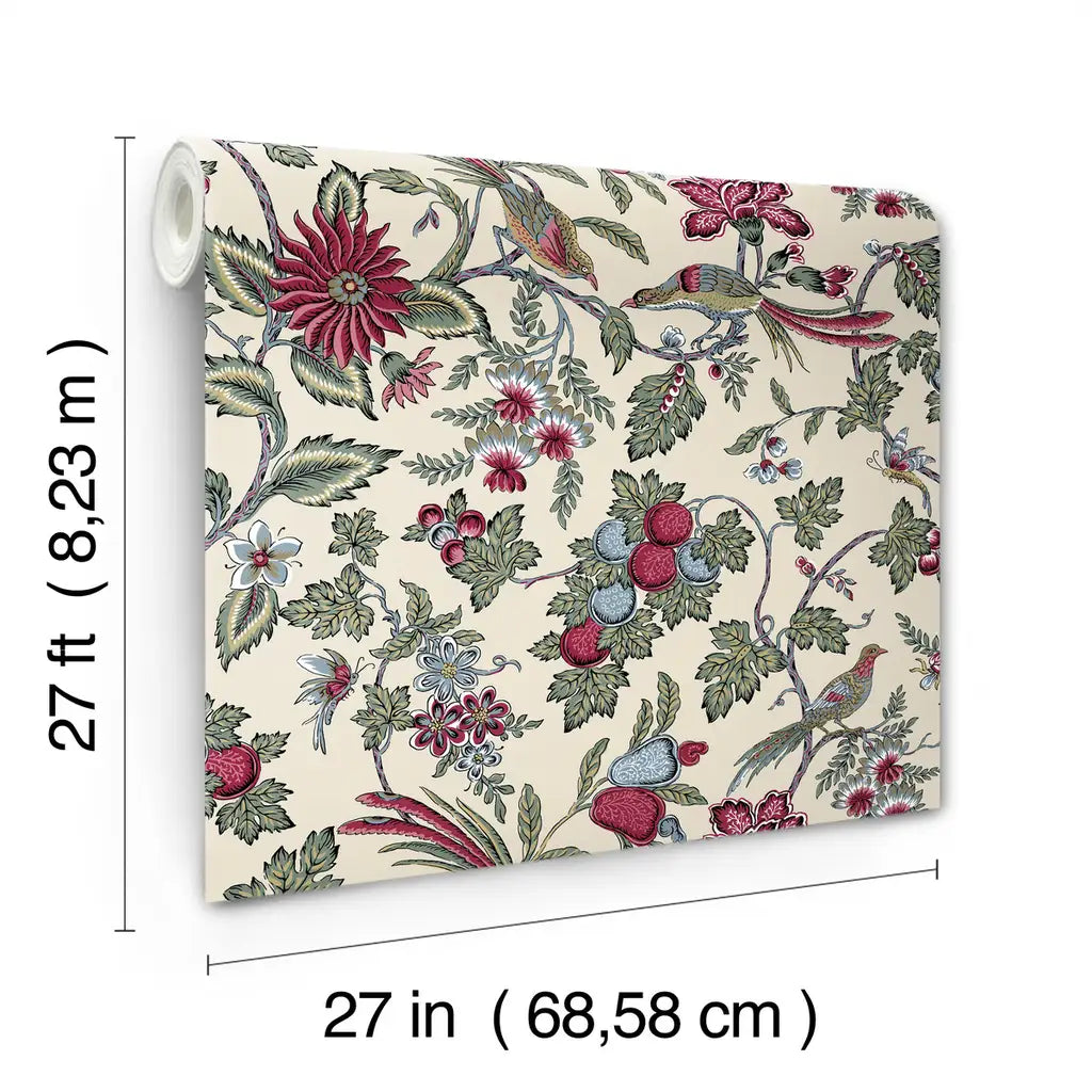 Parterre wallpaper roll dimensions and specifications — VP1312