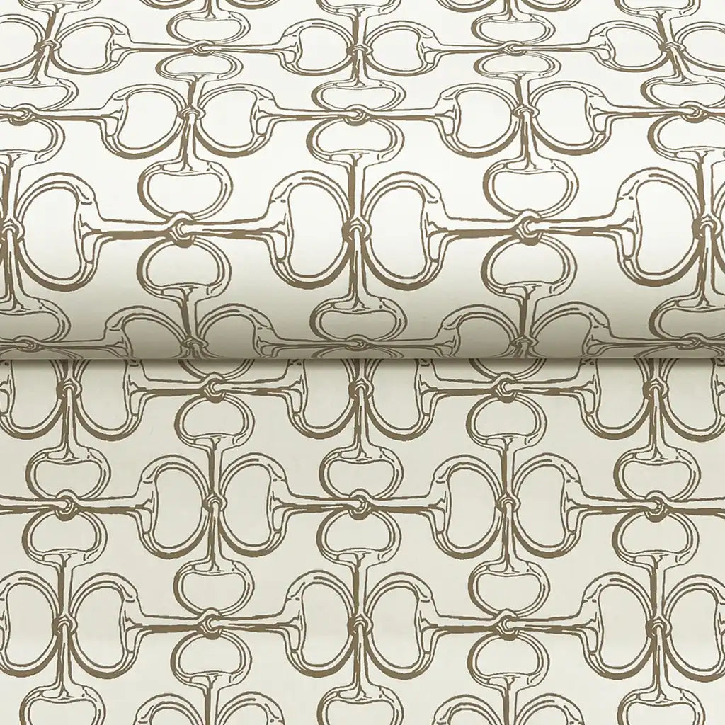 Close-up texture of 'Polo' wallpaper in Warm Ivory by York Wallcoverings, revealing its subtle woven pattern and elegant finish.