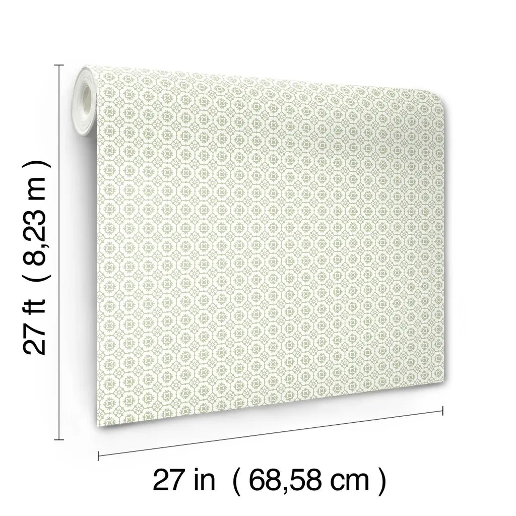 Priti wallpaper roll dimensions and specifications — VP1332