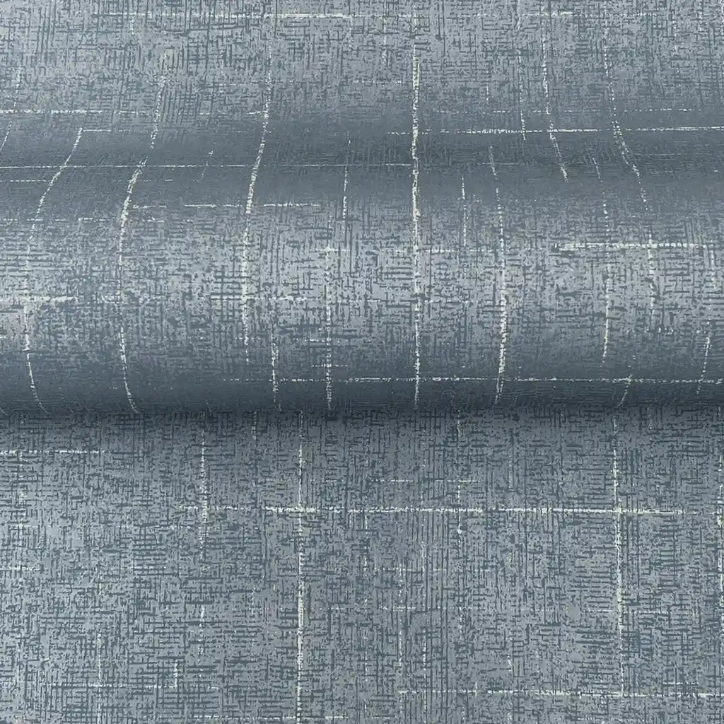 Close-up texture of Saratoga Blue Grey wallpaper by York Wallcoverings, showcasing its intricate pattern and soft hue.