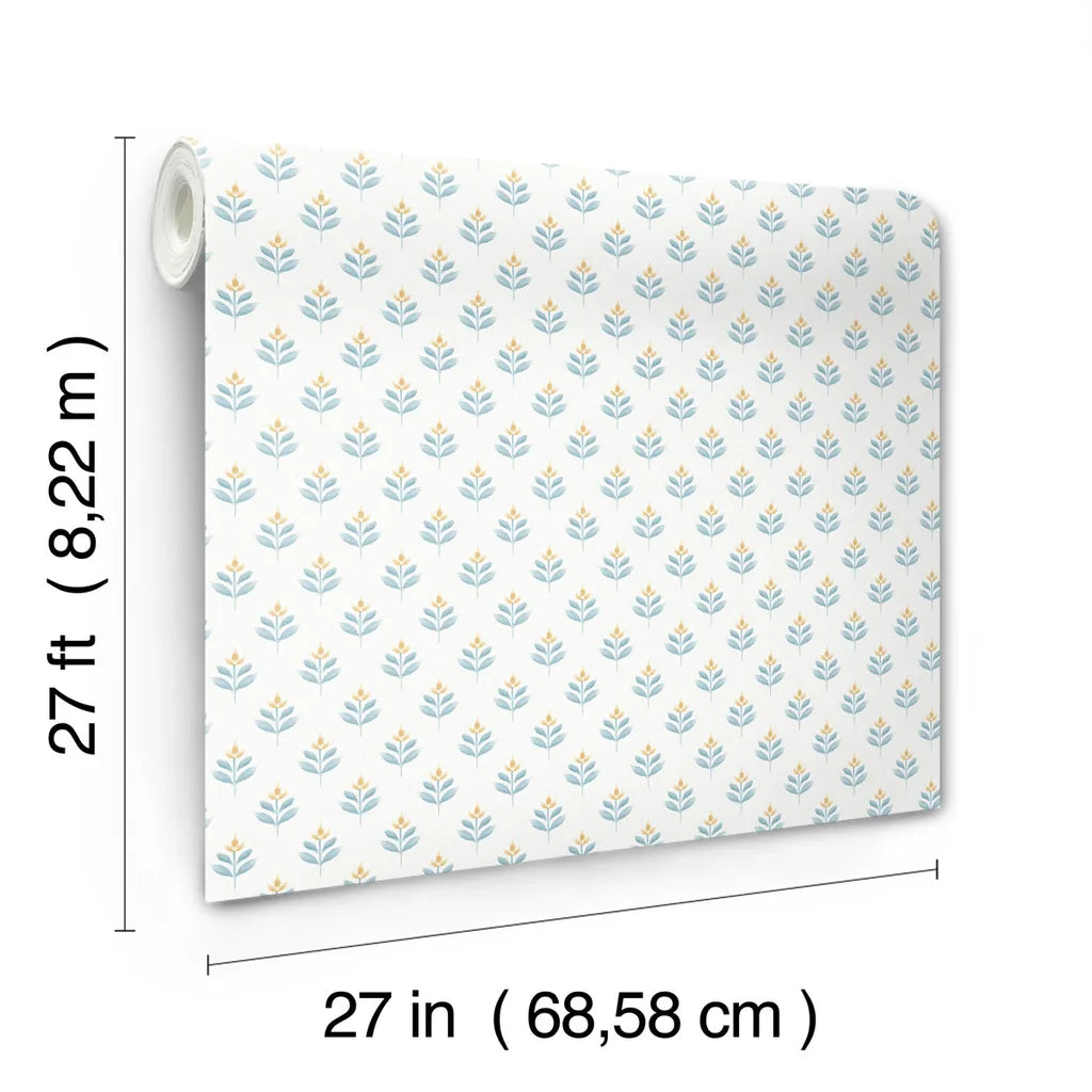 Serene Villa wallpaper roll dimensions and specifications — LL3233
