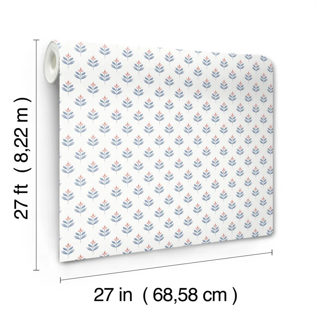 Serene Villa wallpaper roll dimensions and specifications — LL3235