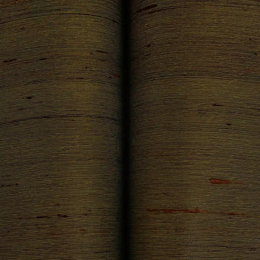 Detailed close-up of York Wallcoverings' "Silk Road" wallpaper in rich Dark Brown, showcasing its elegant textured surface.