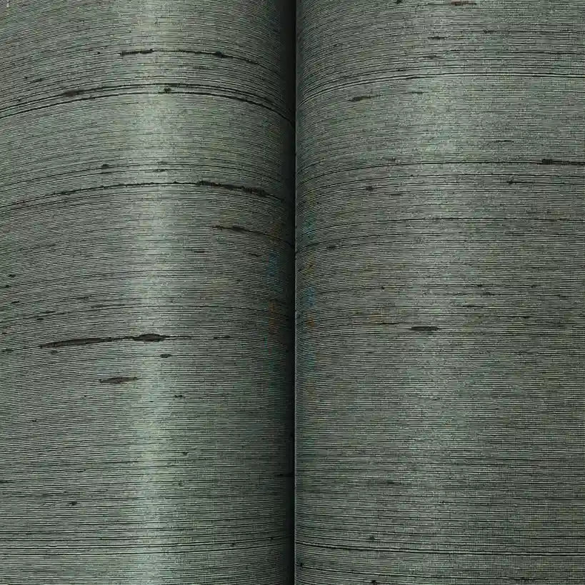 Close-up texture of York Wallcoverings' Silk Road wallpaper in Taupe Grey, highlighting its subtle pattern and luxurious feel.