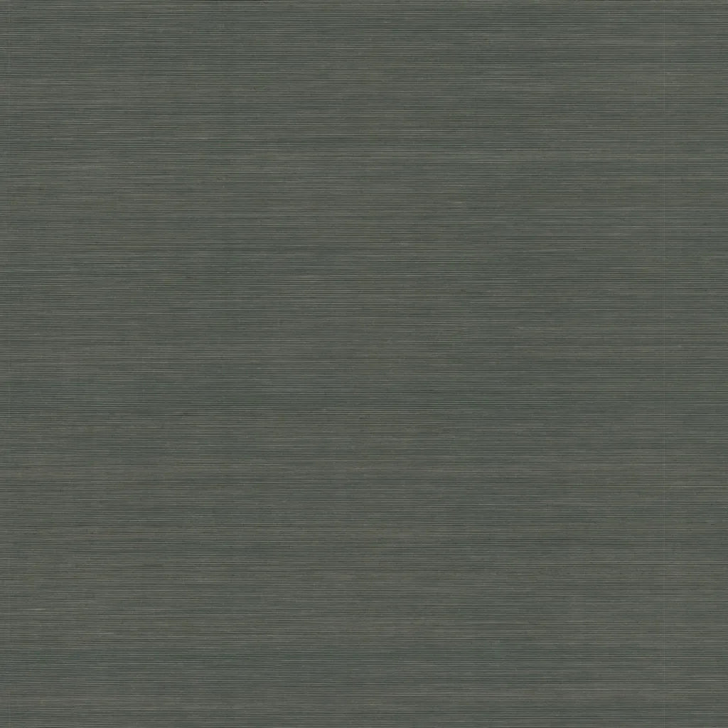Dark green Smooth Abaca wallpaper pattern swatch by York Wallcoverings (SKU YGL7092).