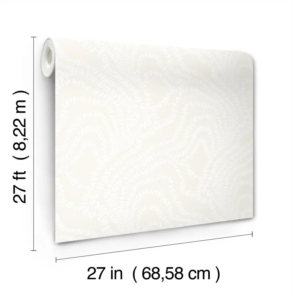 String of Pearls wallpaper roll dimensions and specifications — VR1514