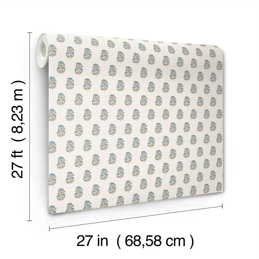 Sylvie wallpaper roll dimensions and specifications — VP1383