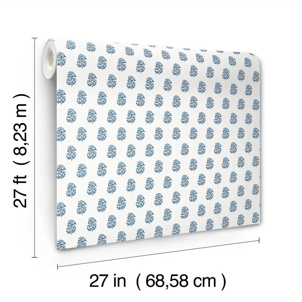 Sylvie wallpaper roll dimensions and specifications — VP1384